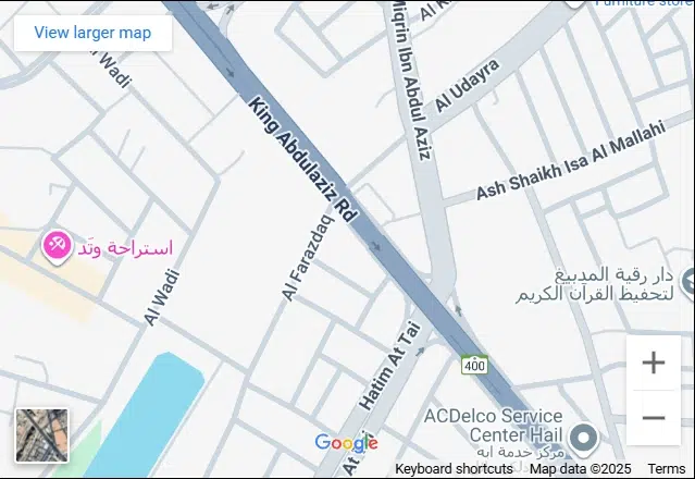 صورة موقع متجر سلسلة التميز على الخريطة